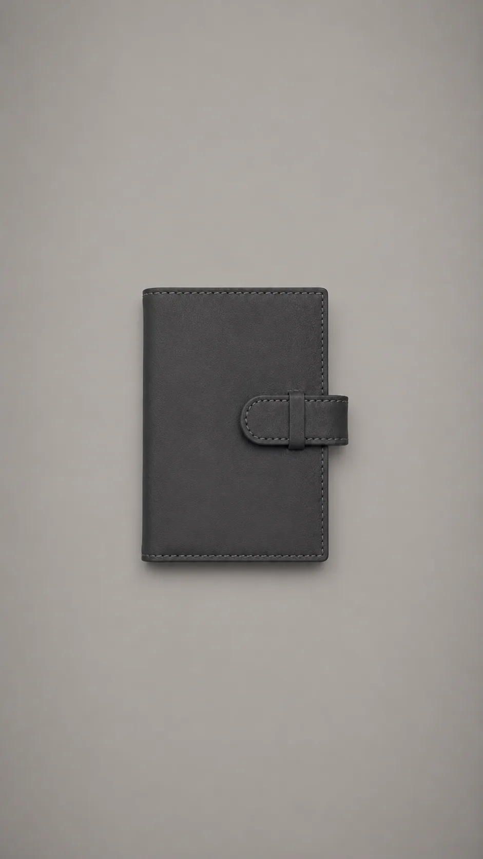 Leather Pocket Notebook Organizer Mini 2468 image 1